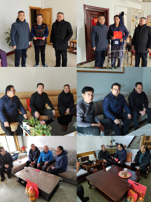 春節將至，宏河集團黨委走訪慰問老干部、困難黨員職工2